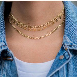 Zoe Lev 14k Gold Cuban Link Choker New in Box
